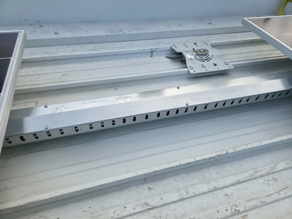 OptiMount cable tray at St Mary of The Angels College, Nathalia
