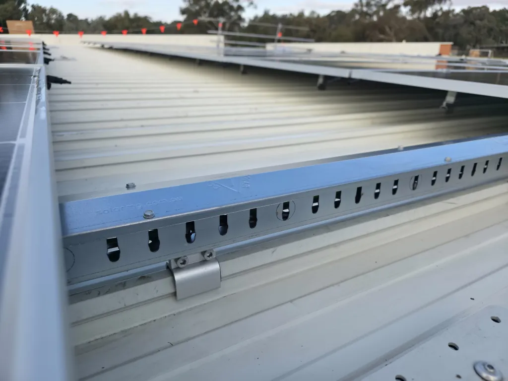 OptiMount cable tray at Kyneton Hospital