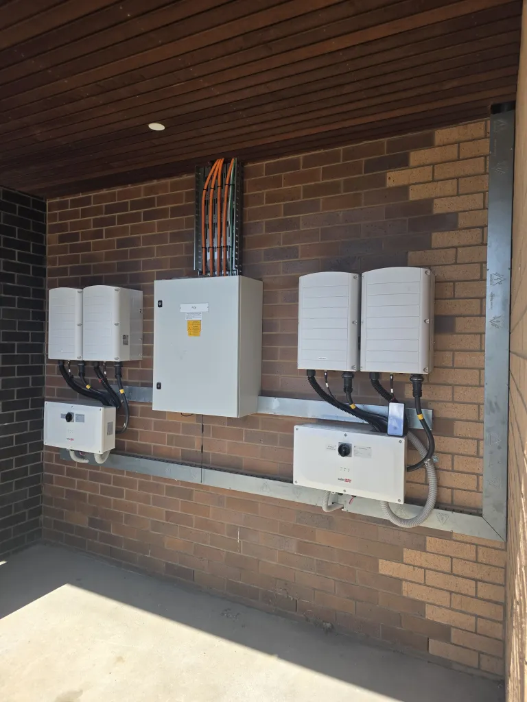OptiMount cable tray at Kyneton Hospital