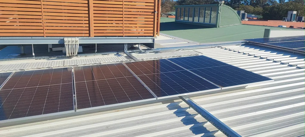 OptiMount cable tray at St Mary of The Angels College, Nathalia