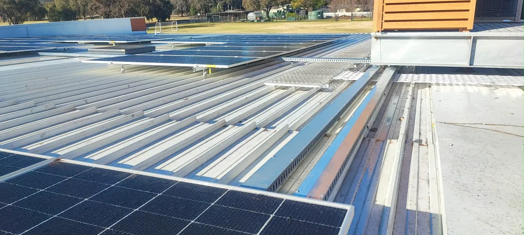 OptiMount cable tray at St Mary of The Angels College, Nathalia