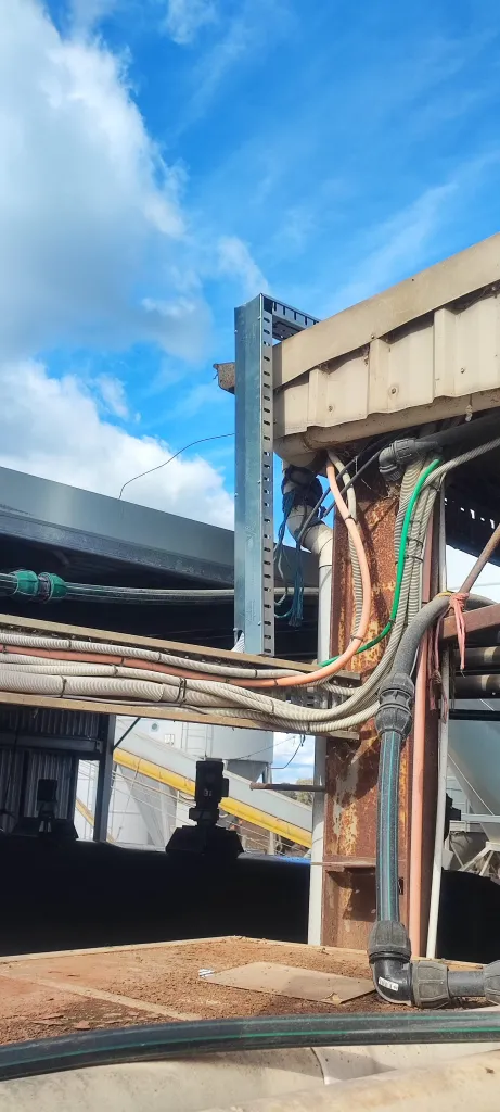 OptiMount cable tray at KyValley Waaia Dairy Farm