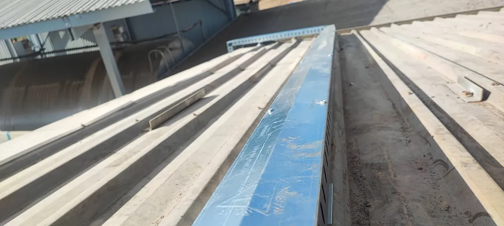 OptiMount cable tray at KyValley Waaia Dairy Farm