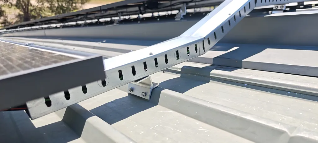 OptiMount cable tray at Kyneton Hospital