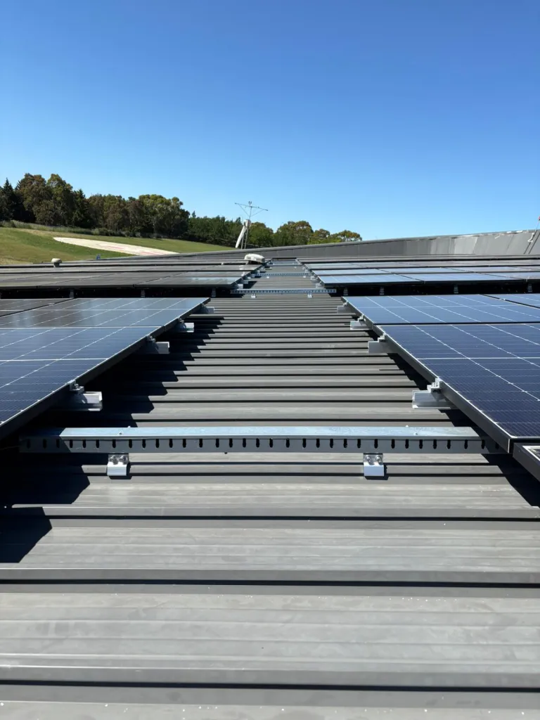 OptiMount cable tray at Kyneton Hospital