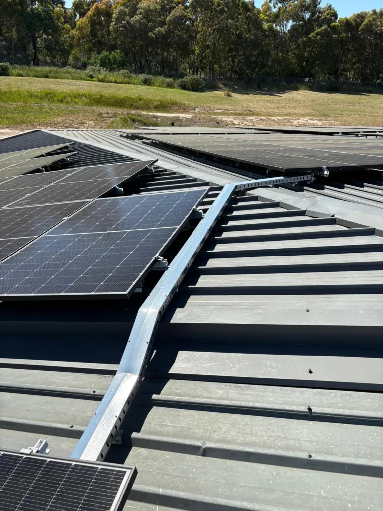 OptiMount cable tray at Kyneton Hospital