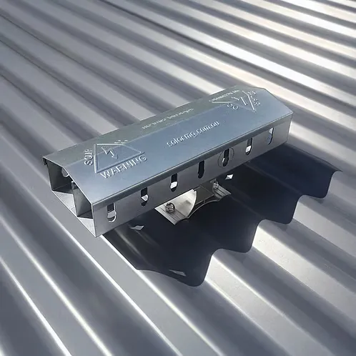 OptiMount Peaked DC Lid with embossed Solar DC warning