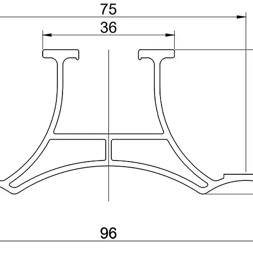 OptiMount Corrugated Tin Roof Tray Feet